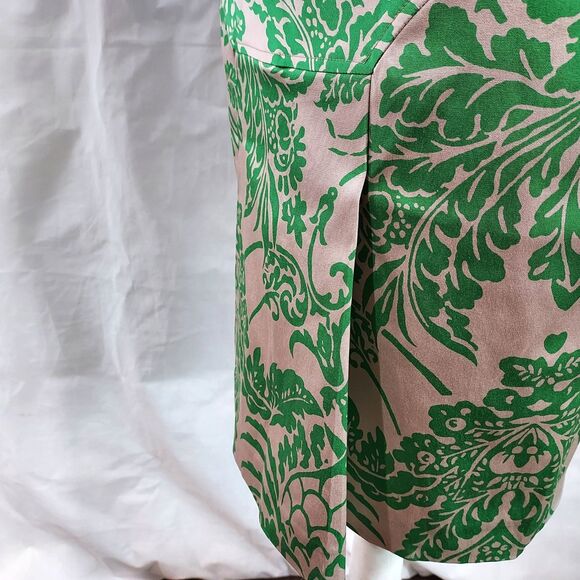 Diane Von Furstenberg Silk Nylon Skirt Womens size 4 Straight Pencil Stretch - Picture 7 of 11